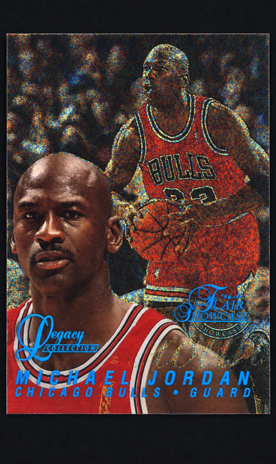 1996-97 Flair Showcase Legacy Collection Row 0 Michael Jordan #23 — ai-edited card representation