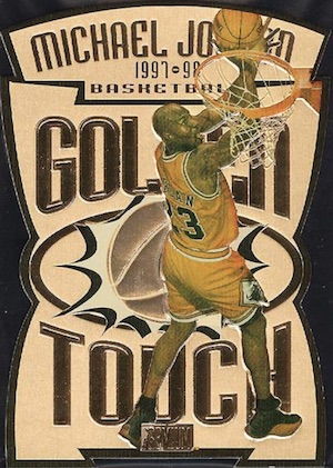 1997-98 SkyBox Premium Golden Touch — reference scan