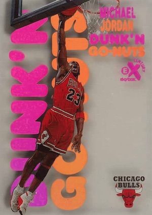 1998-99 E-X Century Dunk 'N Go Nuts — reference scan