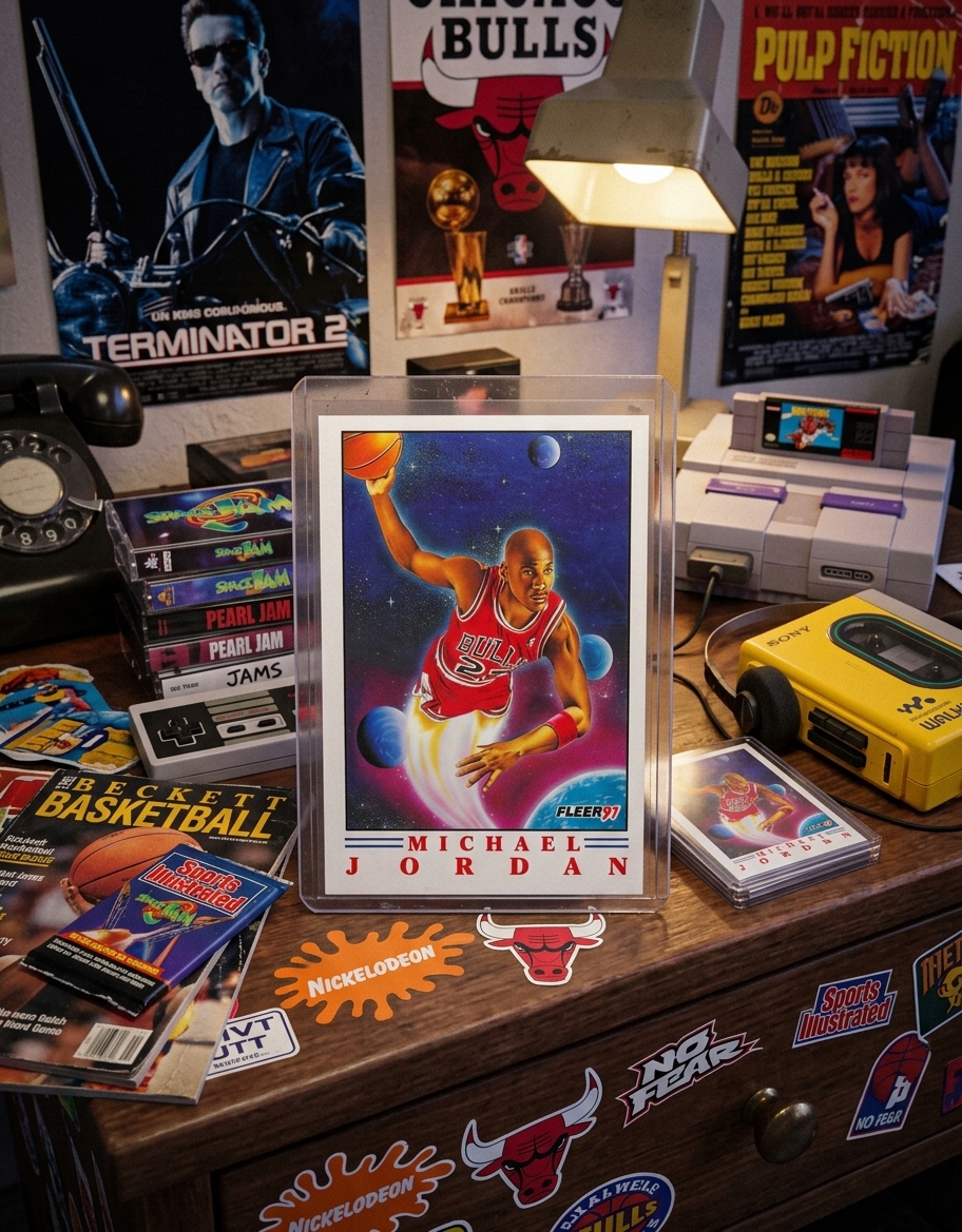 1991-92 Fleer Pro-Visions — ai-generated collector artwork