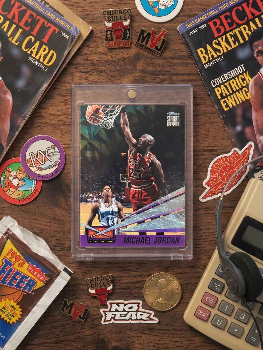 1993-94 Stadium Club Beam Team — ai-generated collector artwork