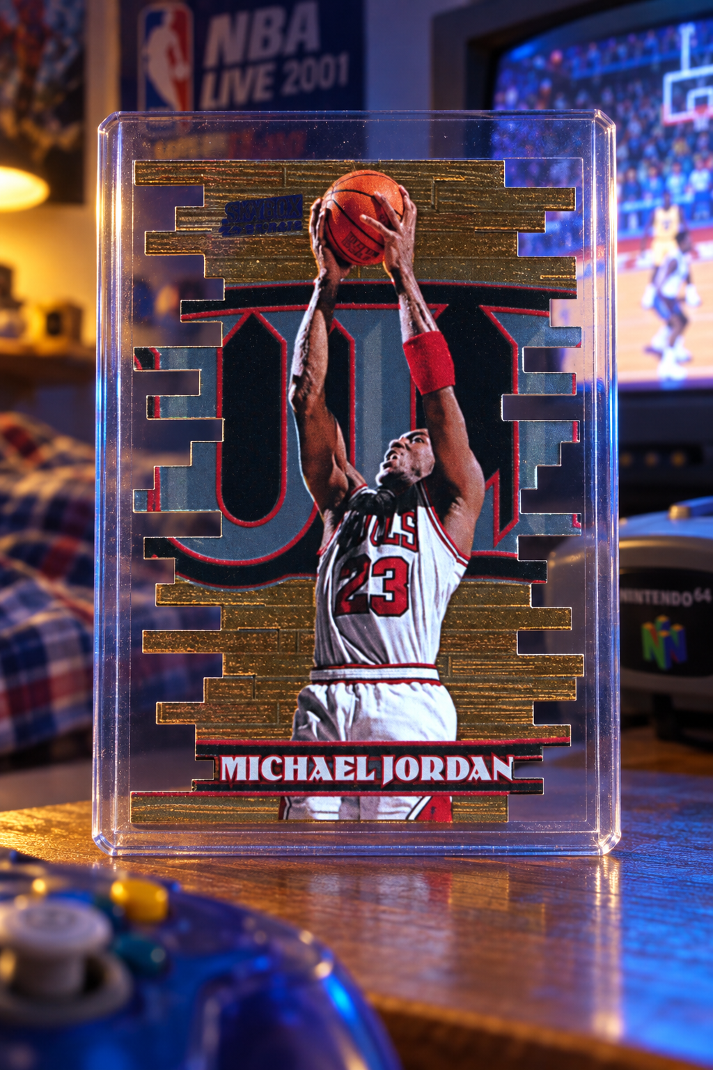1997-98 Stadium Club Triumvirate — ai-generated collector artwork