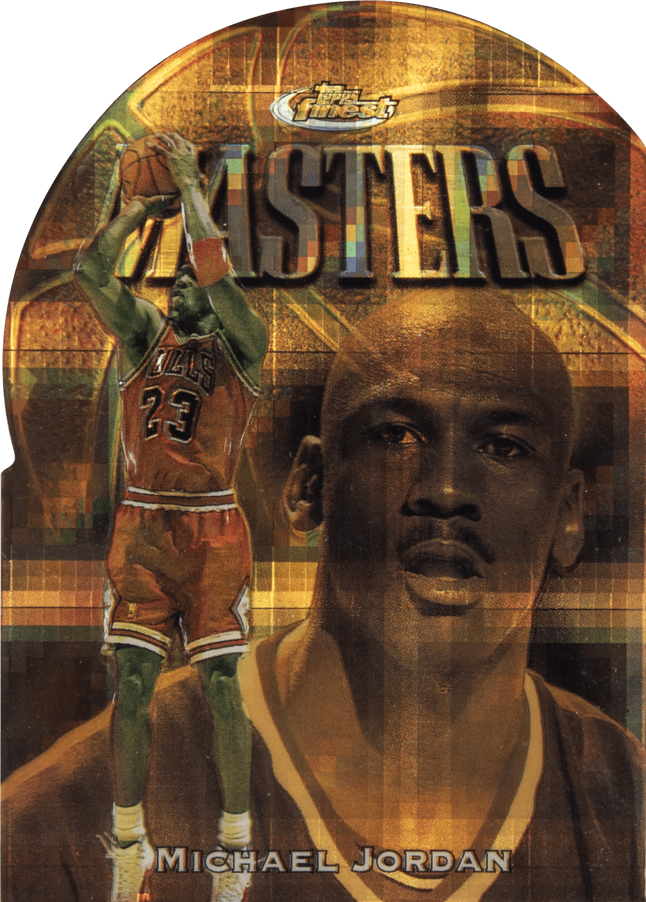 1997-98 Finest Embossed Gold Refractor Masters — reference scan