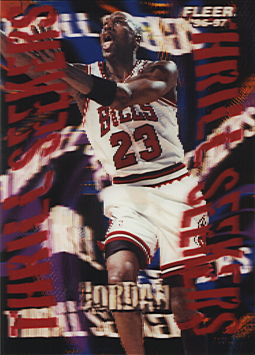 1996-97 Fleer Thrill Seekers — reference scan