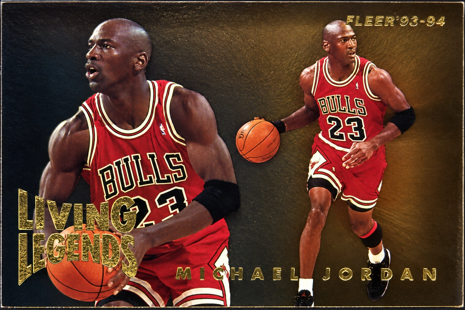 1993-94 Fleer Living Legends — ai-generated collector artwork