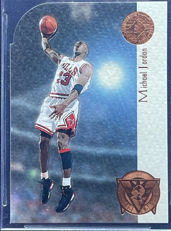 1994-95 SP Championship Playoff Heroes Die Cuts — reference scan
