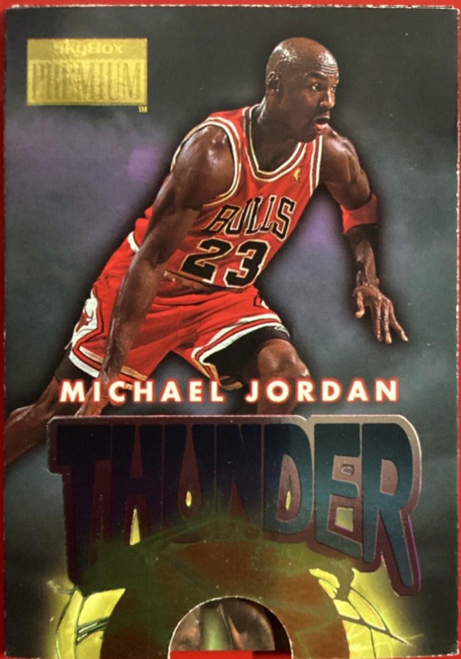 1996-97 SkyBox Premium Thunder and Lightning — reference scan